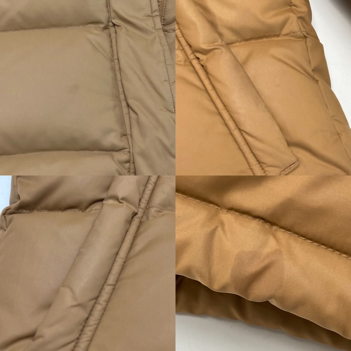 CANTERBURY カンタベリー ダウンジャケット JGFWC-MSD ライトブラウン