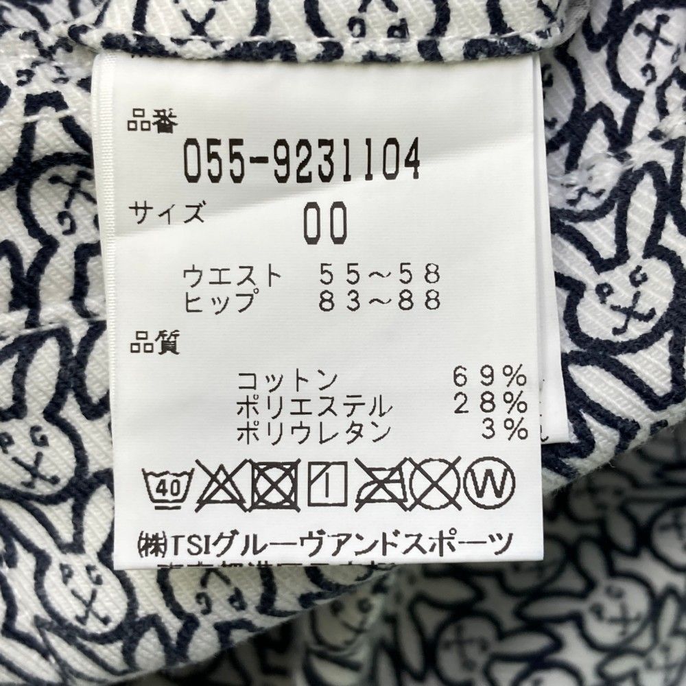 サイズ：00 PEARLY GATES パーリーゲイツ 30周年 ストレッチパンツ 