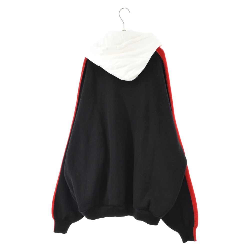 BALENCIAGA (バレンシアガ) 18AW SLEEVE PRIDE HOODIE HOODIE ロゴ刺繍 