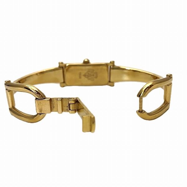 MAX90％オフ！ グッチ GUCCI バングルウォッチ 1500L クォーツ シェル文字盤 時計 腕時計 レディース 【超特価】