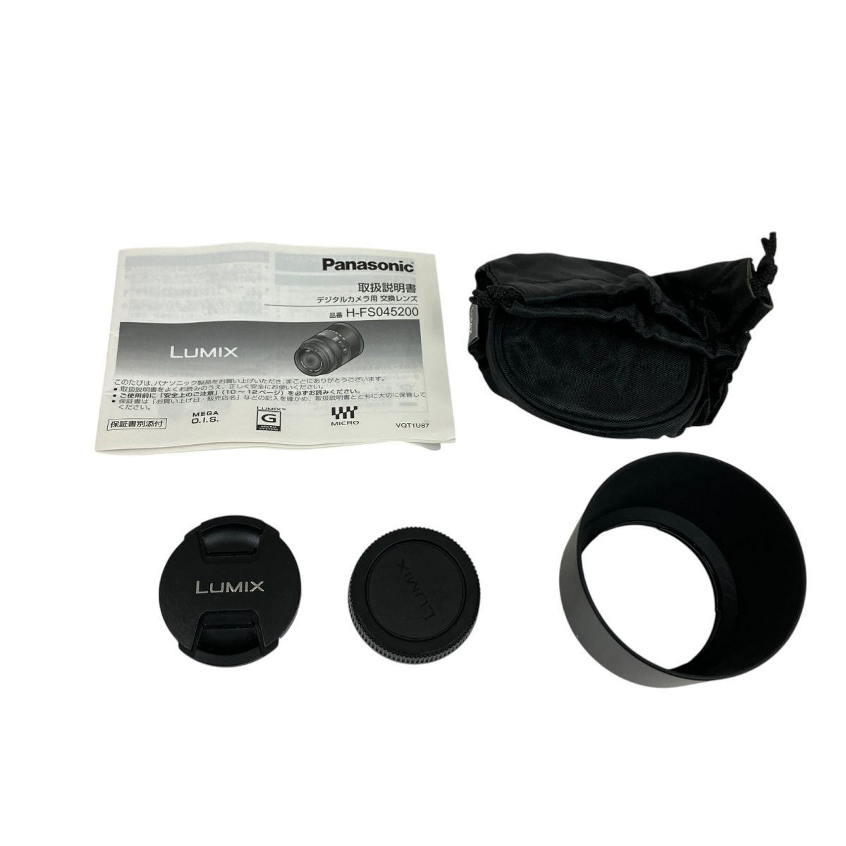 LUMIX H-FS045200 Panasonic ズームレンズ 概要 デジタル一眼カメラ用交換レンズ H-FS045200 | LUMIX