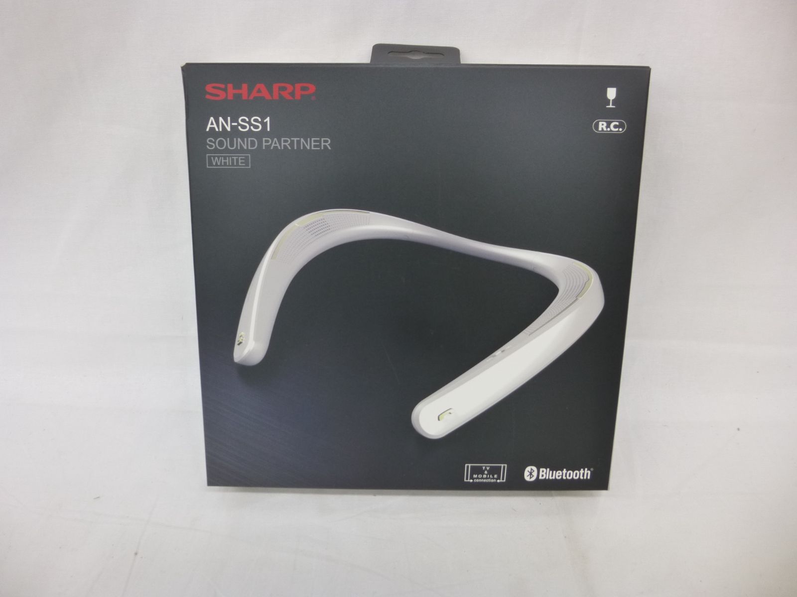美品】SHARP SOUND PARTNER AN-SS1 ネックスピーカー ホワイト