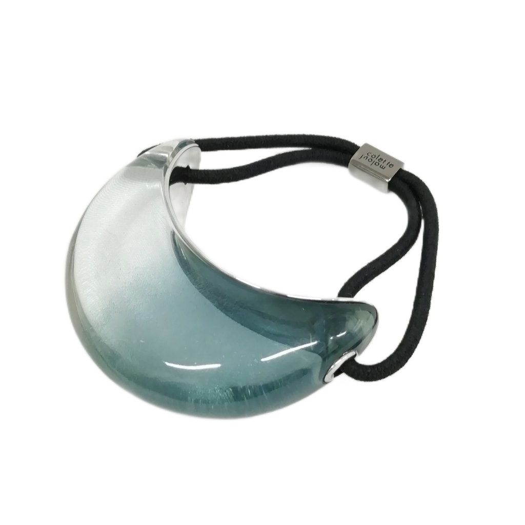 collette malouf コレットマルーフ 水色 ヘアゴム グラスポニー コレットマルーフ colette malouf グラス ポニー ヘアゴム ヘア