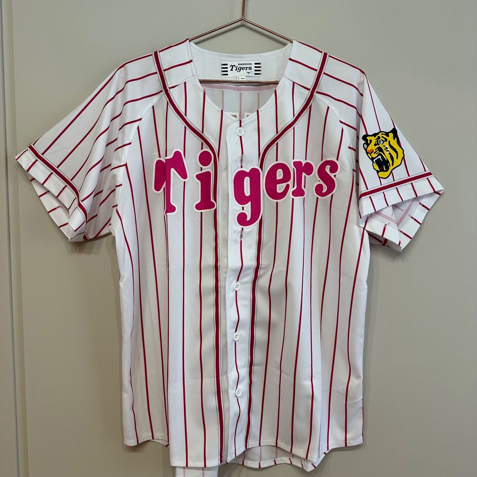 ミズノ 阪神タイガース 鳥谷敬 背番号1 刺繍 輝流ライン