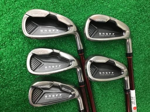 グローブライド ONOFF 2012 5S アイアンセット IR SMOOTH KICK MP-512I フレックスR メンズ 男性用 右利き 右用 Dランク ゴルフクラブ