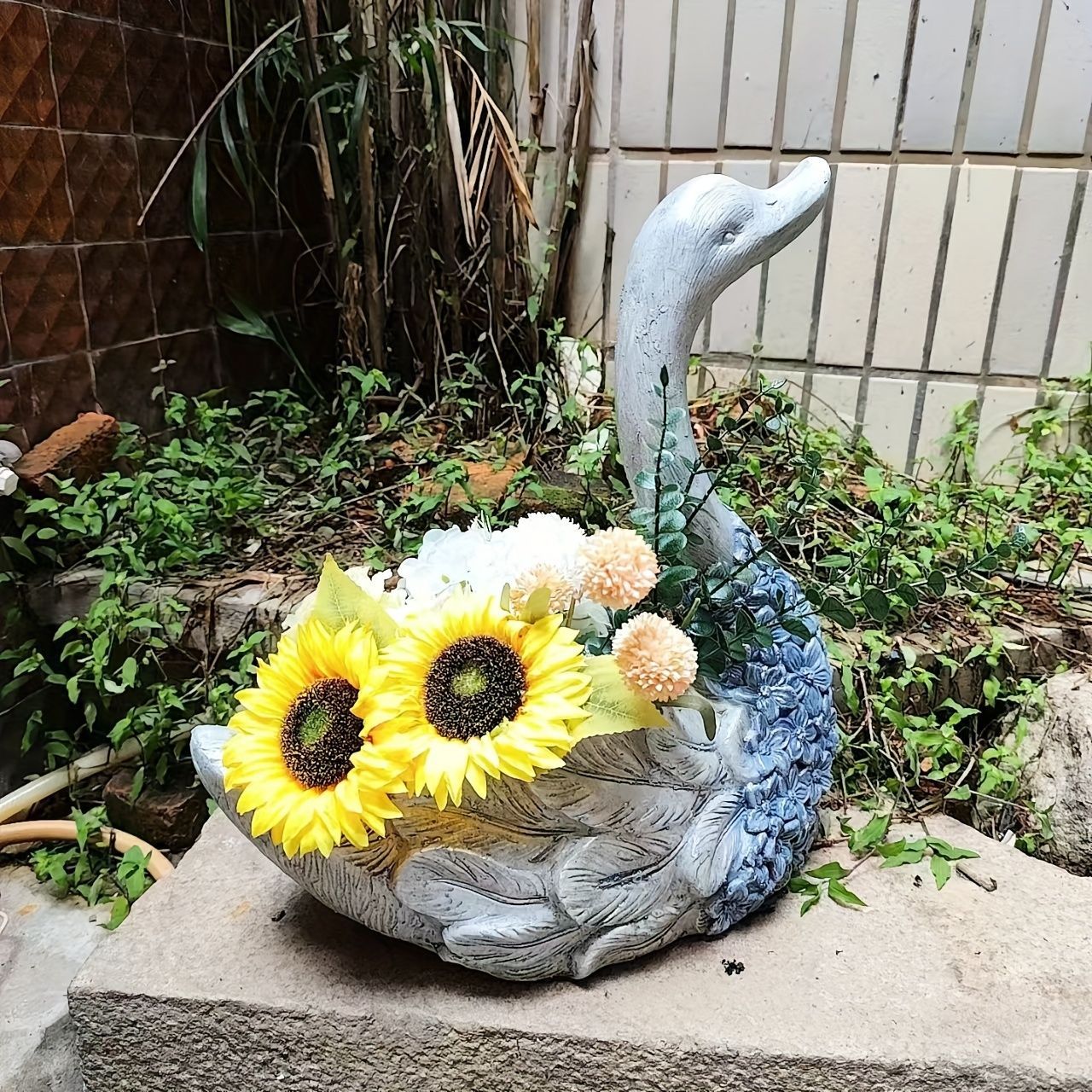 鉢植え 植木鉢 プランター プラントポット フラワーポット 白鳥 鉢植え 植木鉢 プランター プラントポット フラワーポット 白鳥
