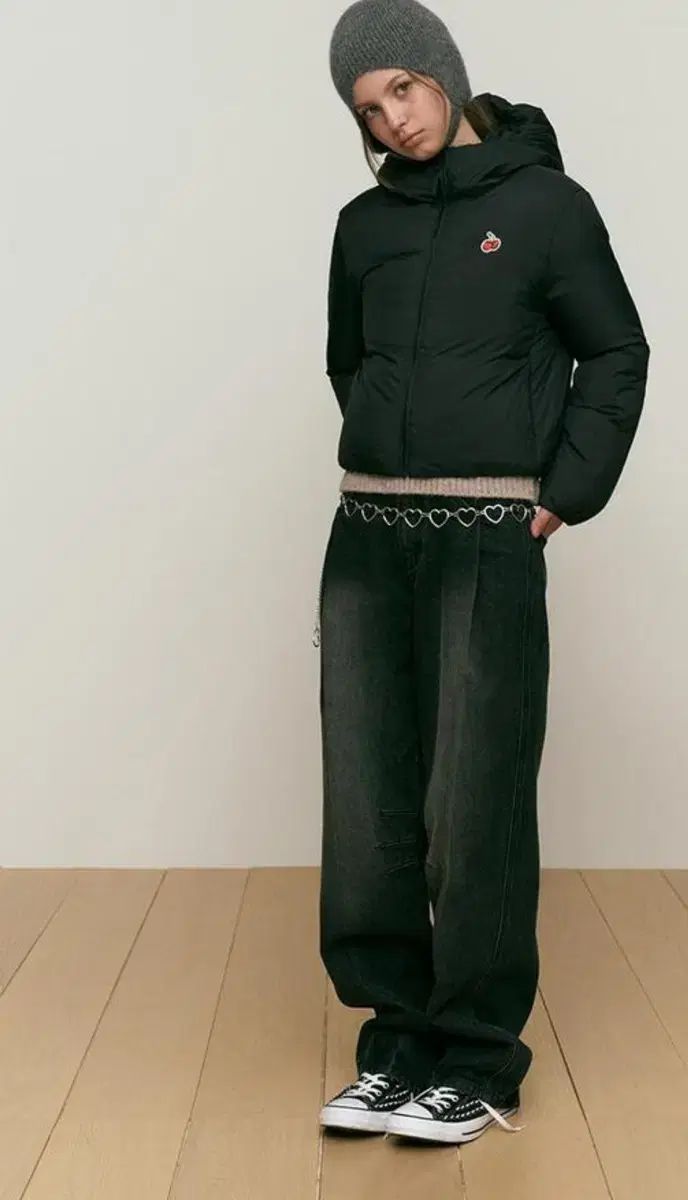 KIRSH キルシー クロップド ダック ダウン ダウン ブラック 商品