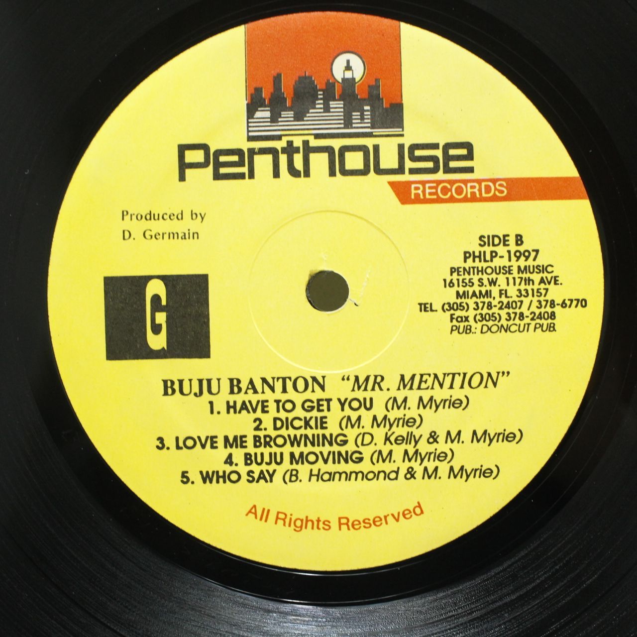 レゲエ　レコード　Buju Banton / BATTY RIDER