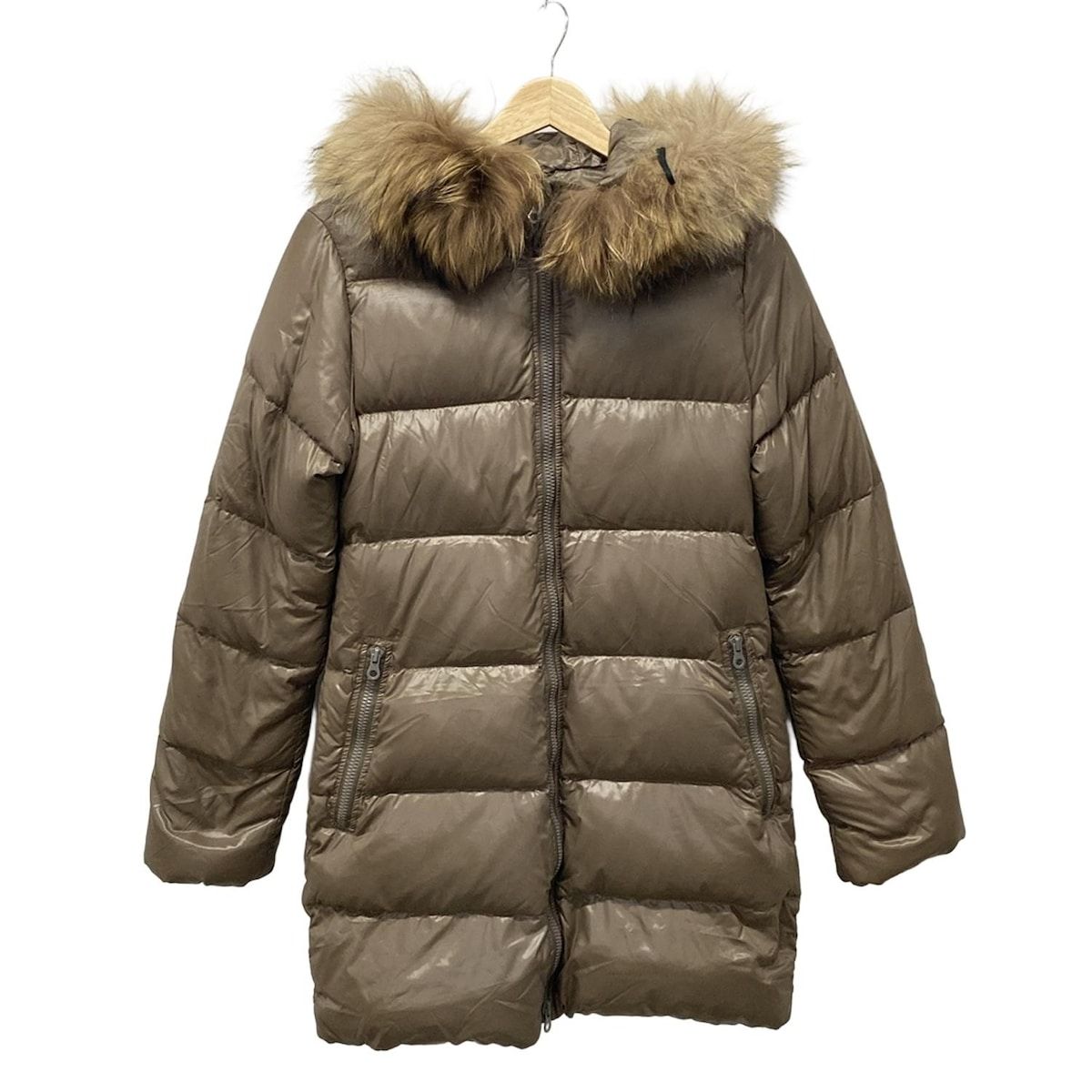 DUVETICA デュベティカ ダウンコート サイズ40 M レディース Kappa カッパ カーキブラウン 長袖 冬