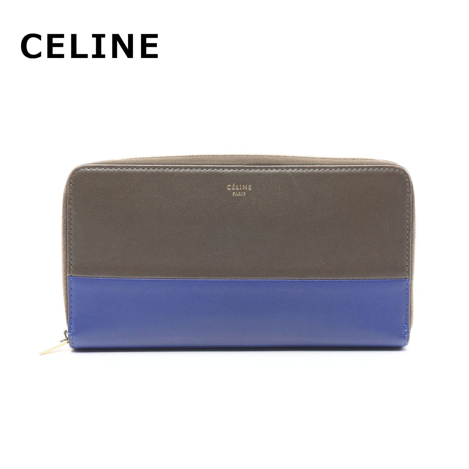 Bランク】CELINE／セリーヌ ラージジップ マルチファンクション ...