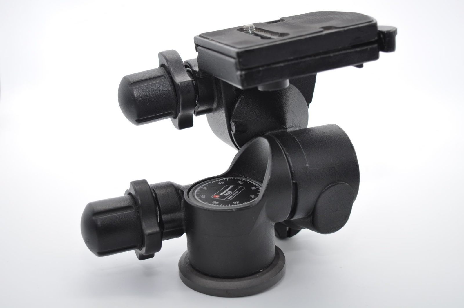 Manfrotto ギア雲台 ギア付きジュニア雲台 アルミニウム製 410