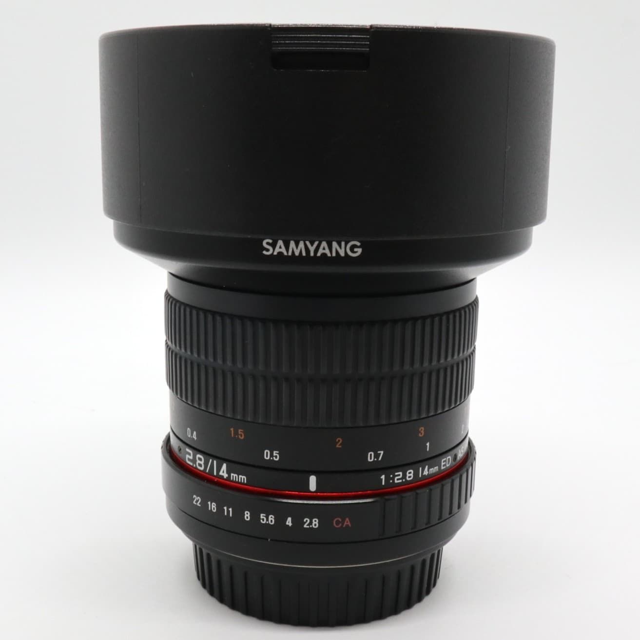 美品》 SAMYANG 14mm F2.8 ED AS IF UMC CANON サムヤン キヤノン EF  