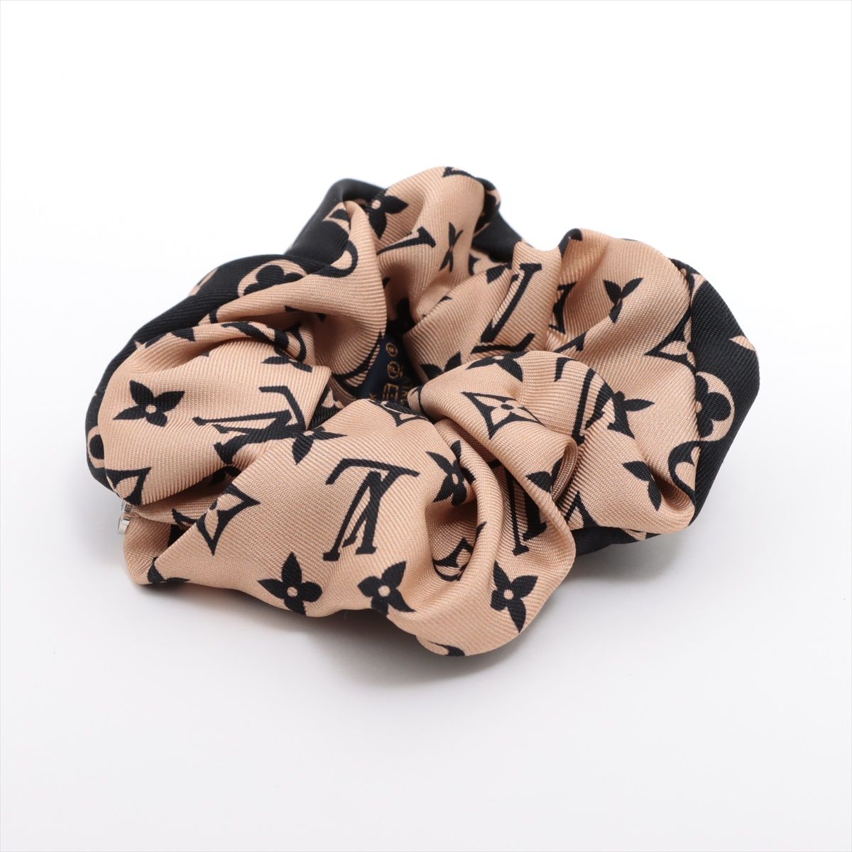 未使用 ルイヴィトン モノグラム シュシュ ビーマインドフル シルク