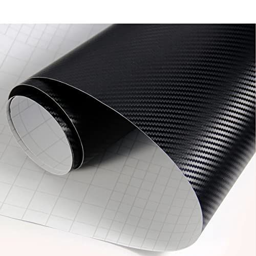 30cm X300cm 3Dカーボンシート ブラックカーボンファイバー