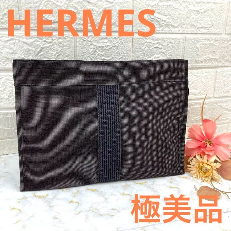 HERMES エルメス クラッチバッグ セカンドバッグ エールライン キャンバス 楽天市場】エルメス エールライン（クラッチバッグ・セカンド