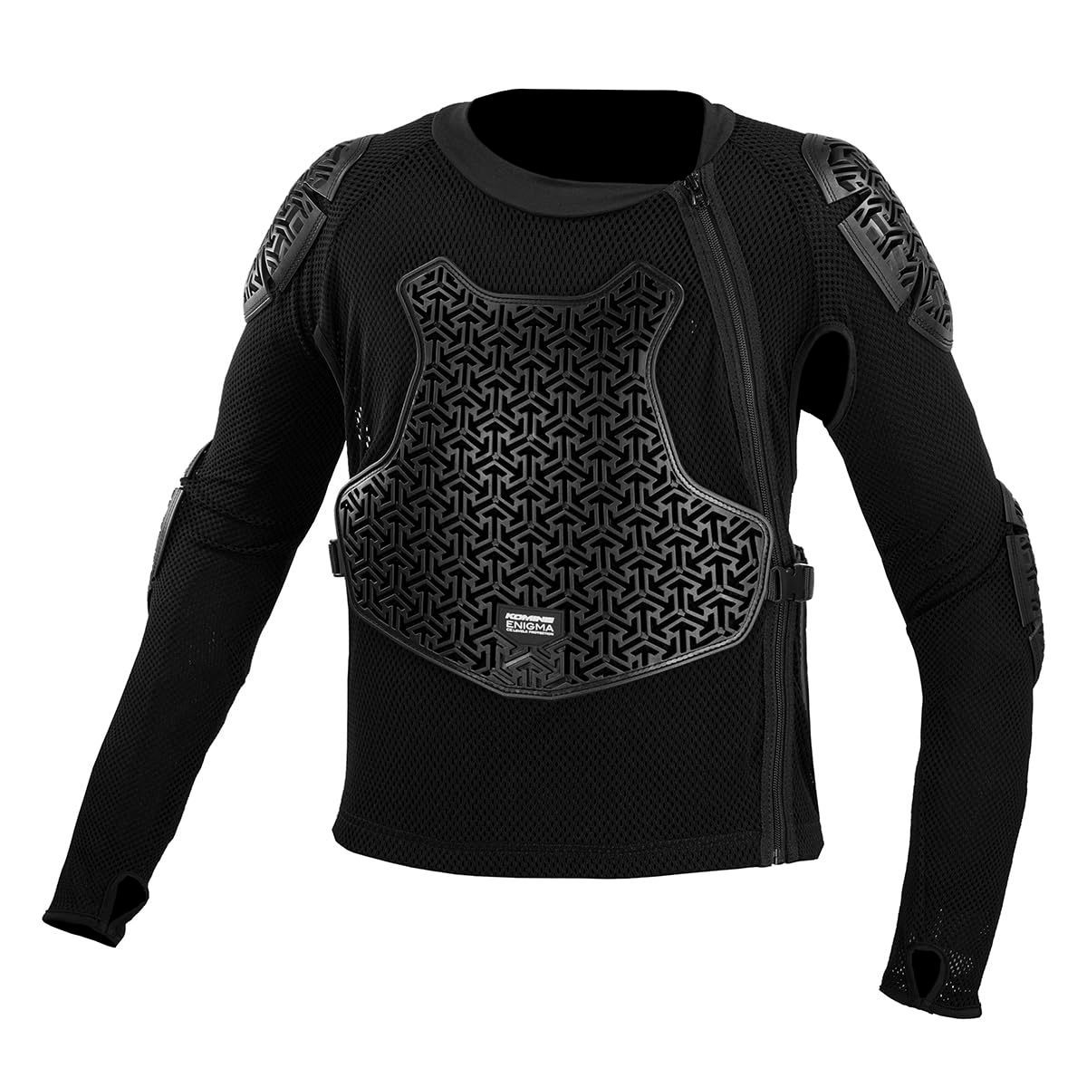 コミネ KOMINE バイク用 プロテクター エアスルートップアーマー エニグマ CE2規格 Black M SK-844