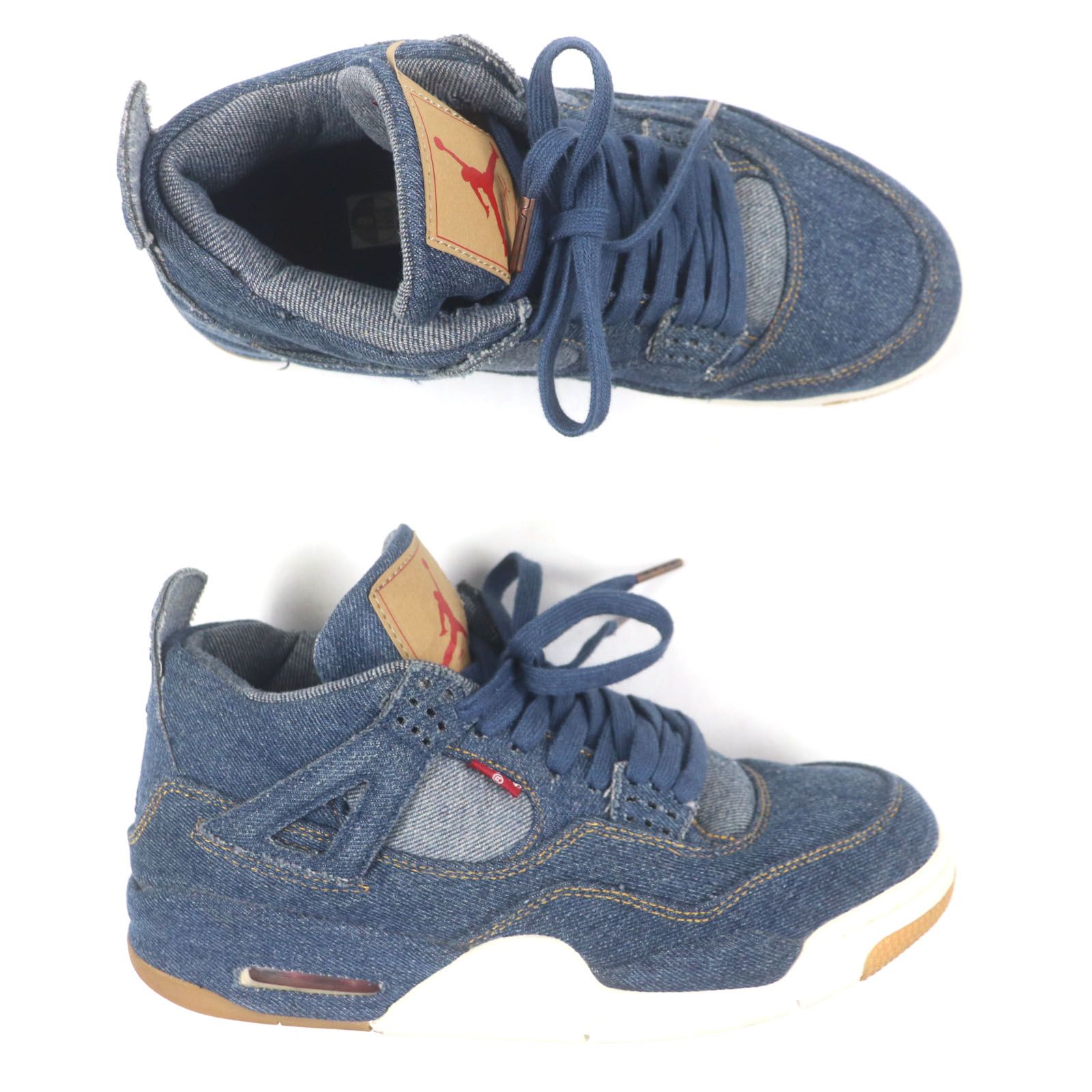 良品▽Nike Levis ナイキ リーバイス A02571-401 AIR JORDAN4 RETRO