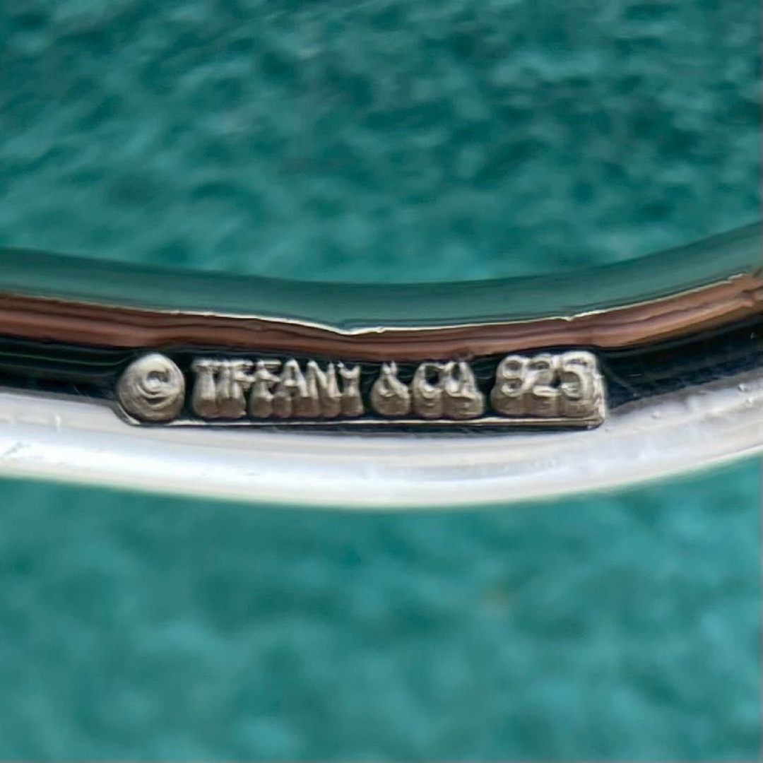 ティファニー 希少 飛行機 地球儀 キーリング キーホルダー 925 TH2fe