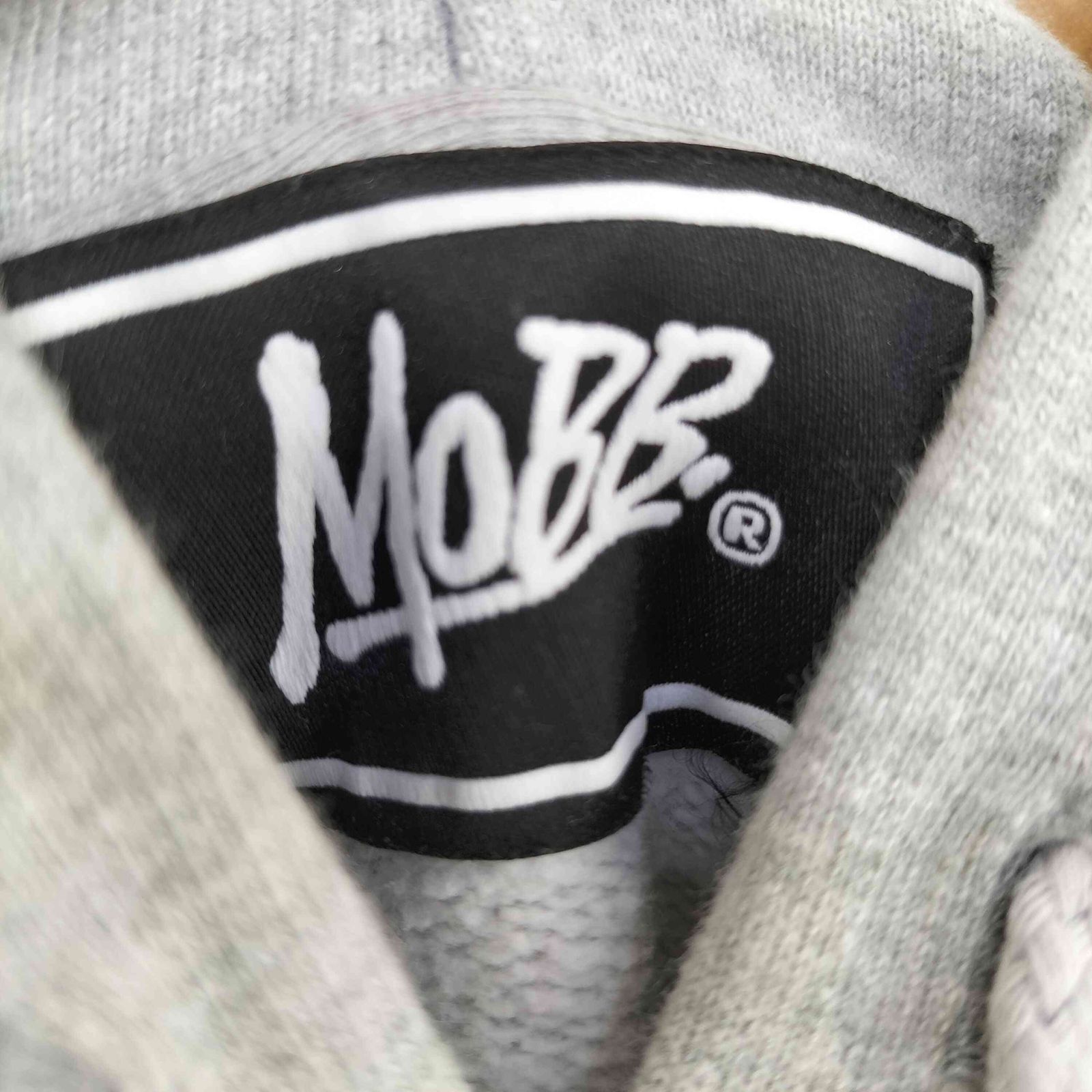 MoBBパーカー刺繍 mobb モブ ロゴ 刺繍 XLサイズ BLACK フーディ パーカー - メルカリ