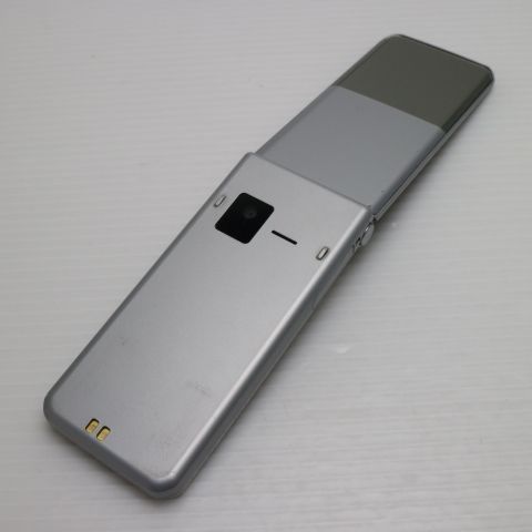美品 F-03L arrows ケータイ シルバー スマホ 本体 白ロム 土日
