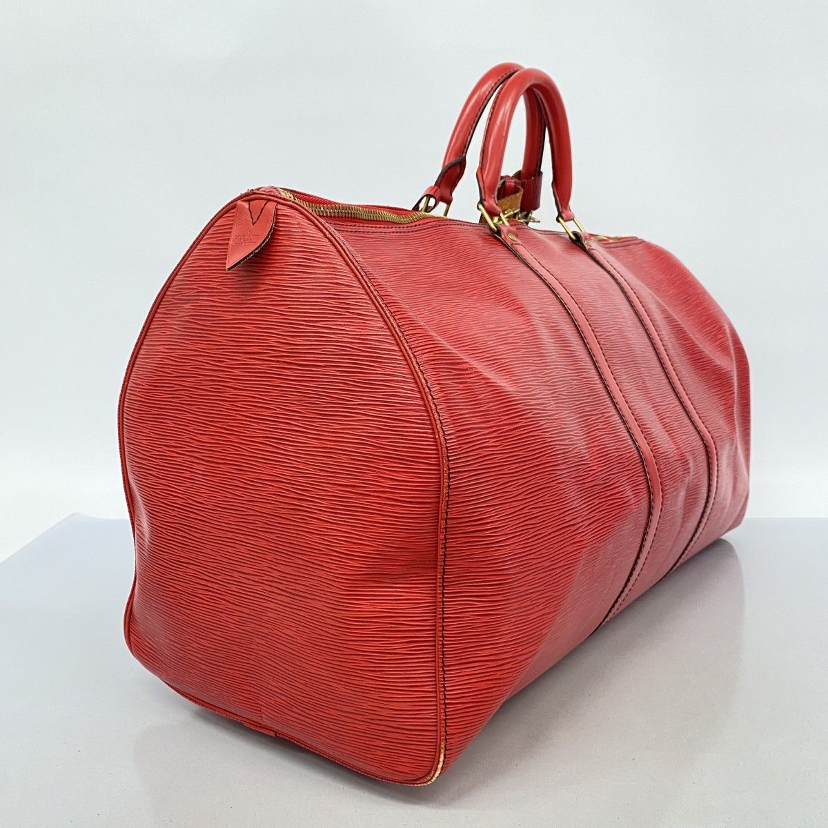 Louis Vuitton キーポル55 ボストンバッグ　エピ 楽天市場】LOUIS VUITTON ルイ ヴィトン エピ キーポル55