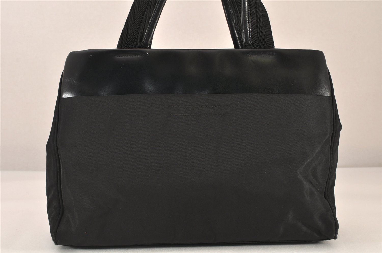 PRADA プラダ ヴィンテージ ナイロン レザー トート