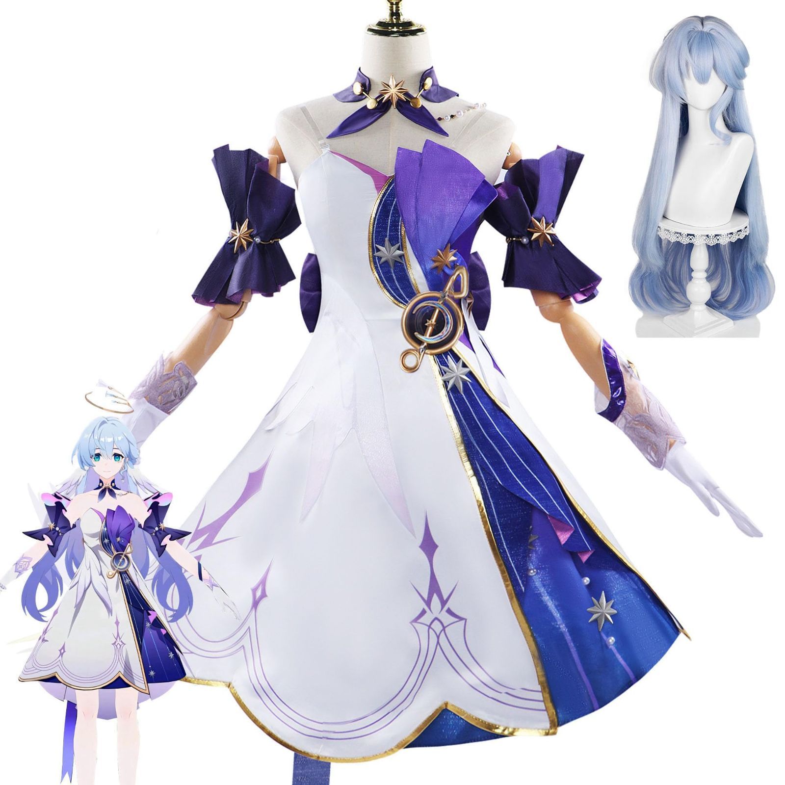 五次元 高品質 崩壊スターレイル ロビン コスプレ衣装 コスチューム服 仮装 イベント ハロウィン クリスマス 文化祭 変身 ステージ服 BJ0927ML03