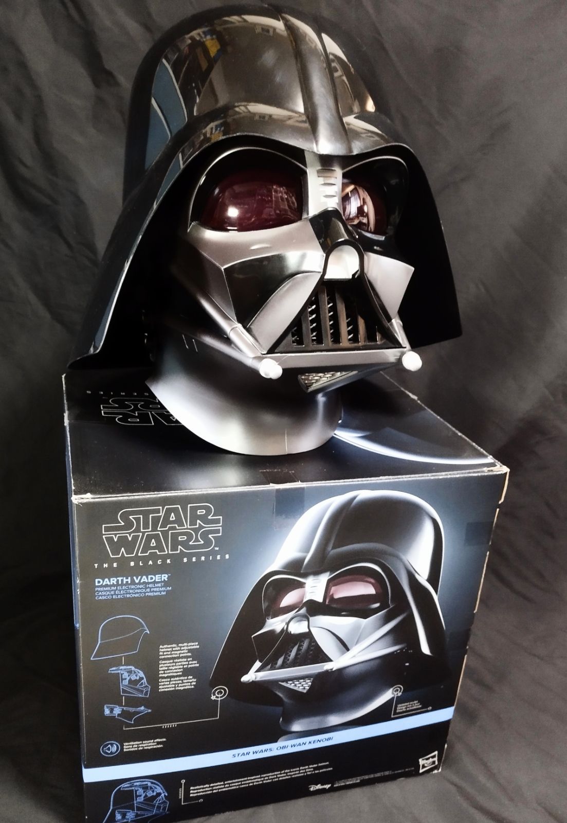 ♥ ハズプロ スターウォーズ ダースベイダー プレミア エレクトロニック マスク ブラックシリーズ STAR WARS コスプレ ヘルメット