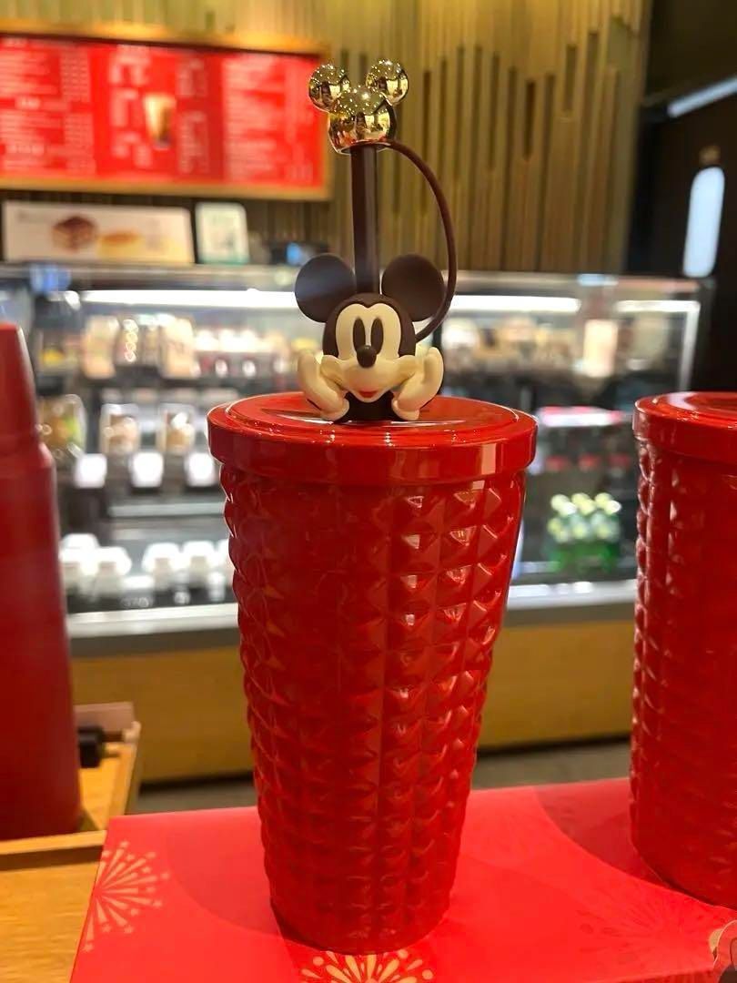 中国春節限定　海外限定　ミッキー　タンブラー　ディズニー