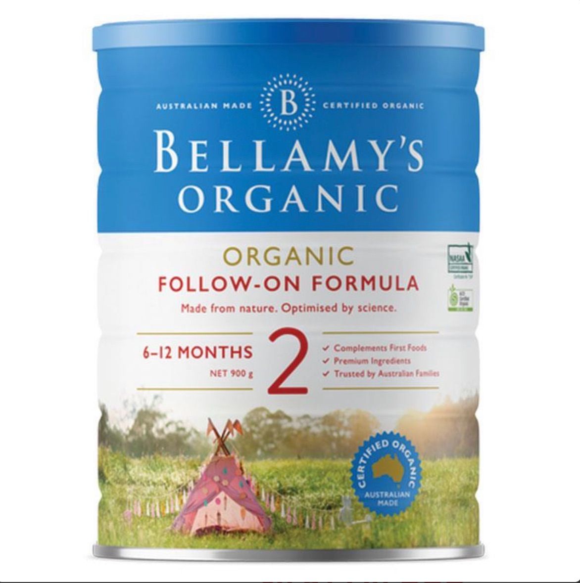 Bellamyベラミーズオーガニック粉ミルクS2-1缶mydeen出品 - メルカリMy ...