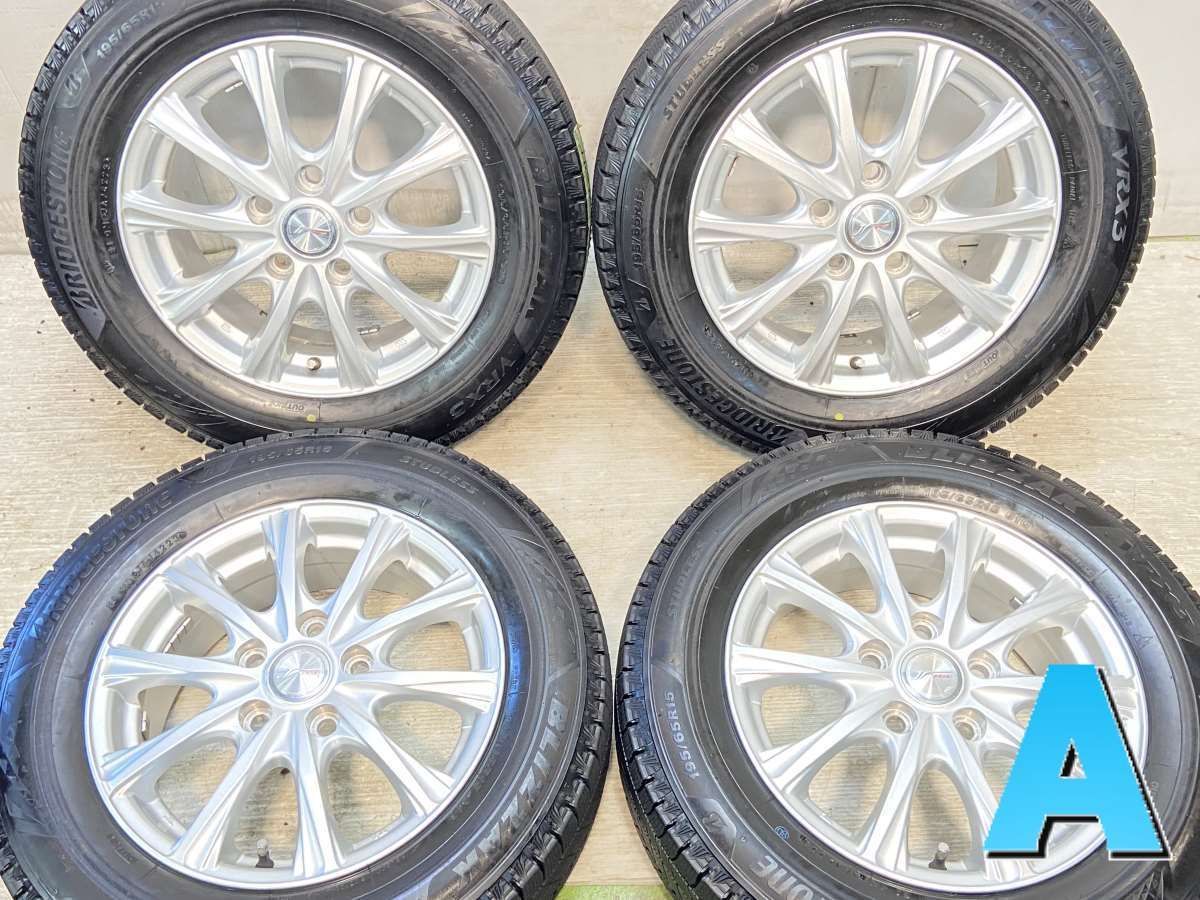 195/65R15 ブリヂストン ブリザック VRX3 JOKER 15x6.0 53 114.3-5穴 