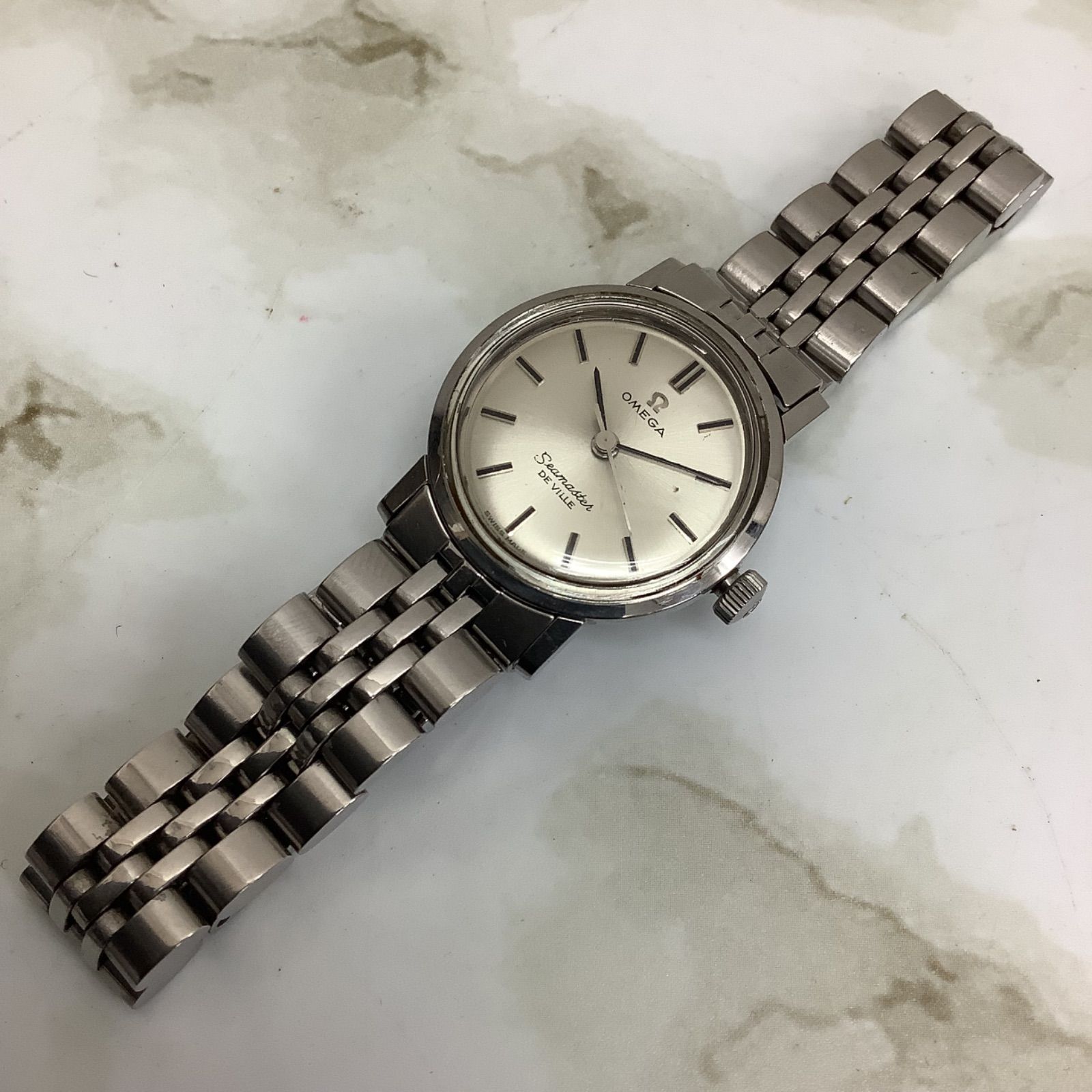 稼動品 OMEGA オメガ シーマスター Seamaster × De Ville 手巻き