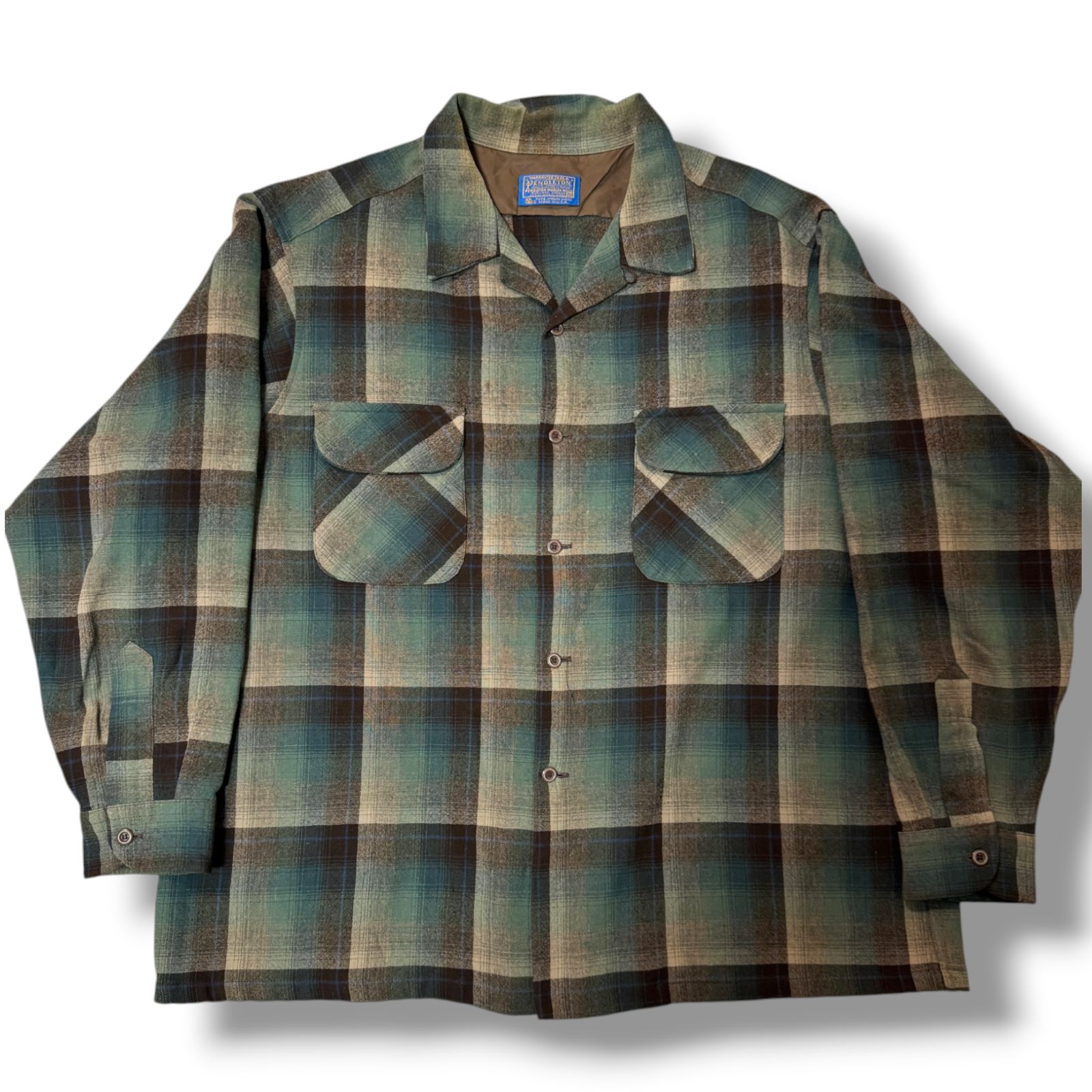 70s Pendleton ペンドルトン ボードシャツ BoardShirt XXLサイズ