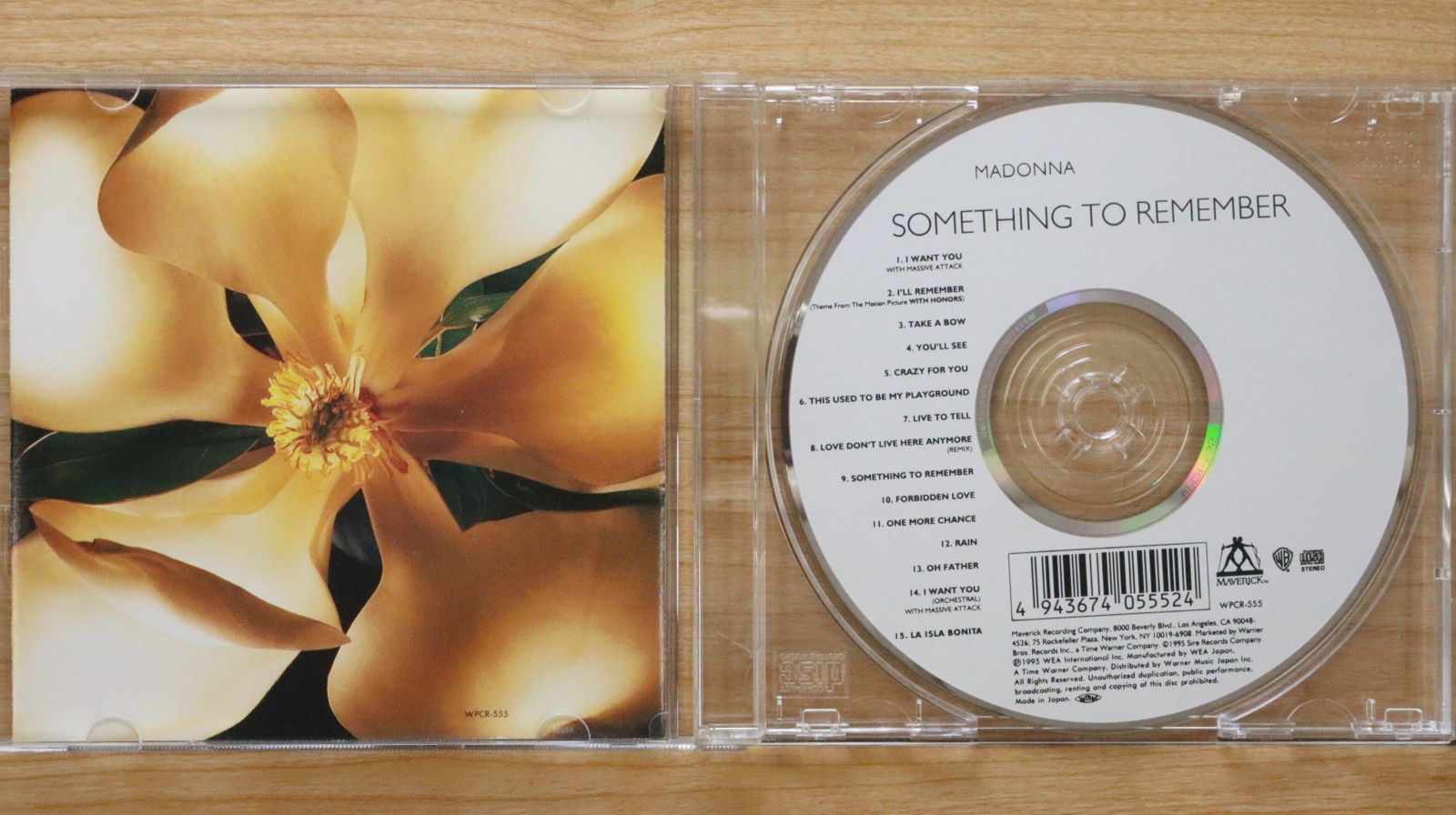 国内盤CD☆マドンナ/Madonna□ Something To Remember 【WPCR555