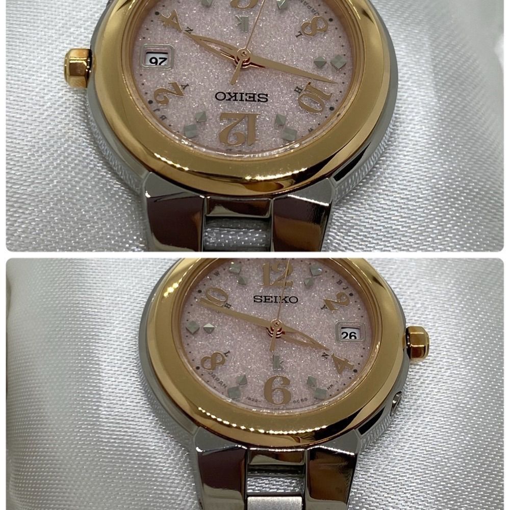 人気の福袋 贅沢屋の 新品、未使用 SEIKO ルキア SSQW016 ソーラー