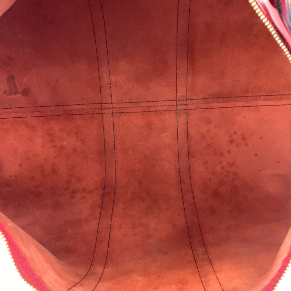 LOUIS VUITTON ルイヴィトン エピ キーポル55 レッド 赤 ゴールド金具 