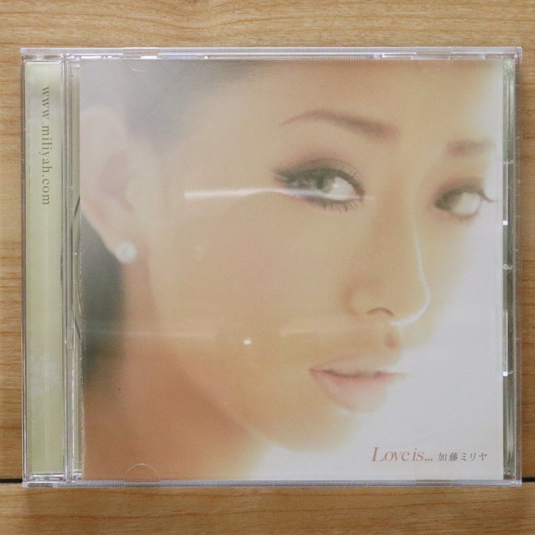 国内盤CD☆加藤ミリヤ/Miliyah Kato□ Love is - 加藤ミリヤ