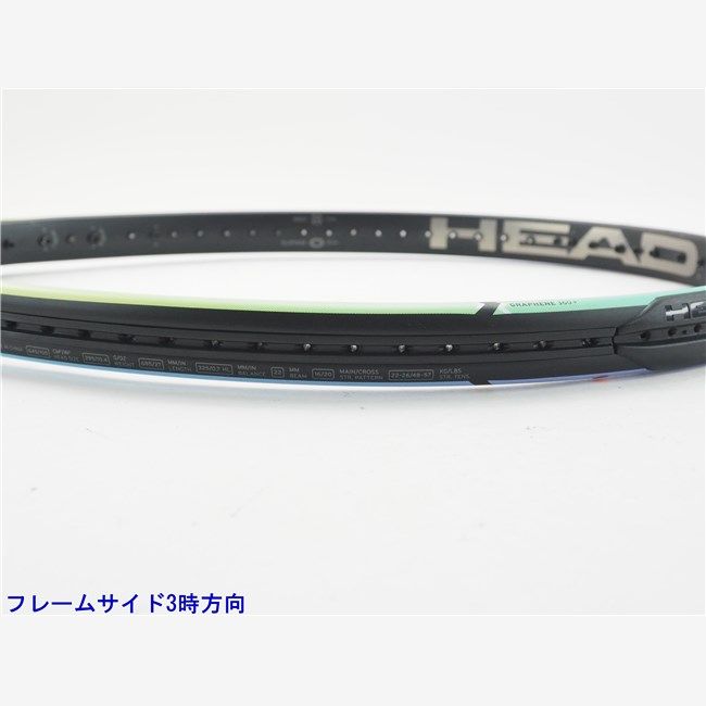 中古 テニスラケット ヘッド グラフィン 360プラス グラビティー MP 2021年モデル (G2)HEAD GRAPHENE 360+ GRAVITY MP 2021