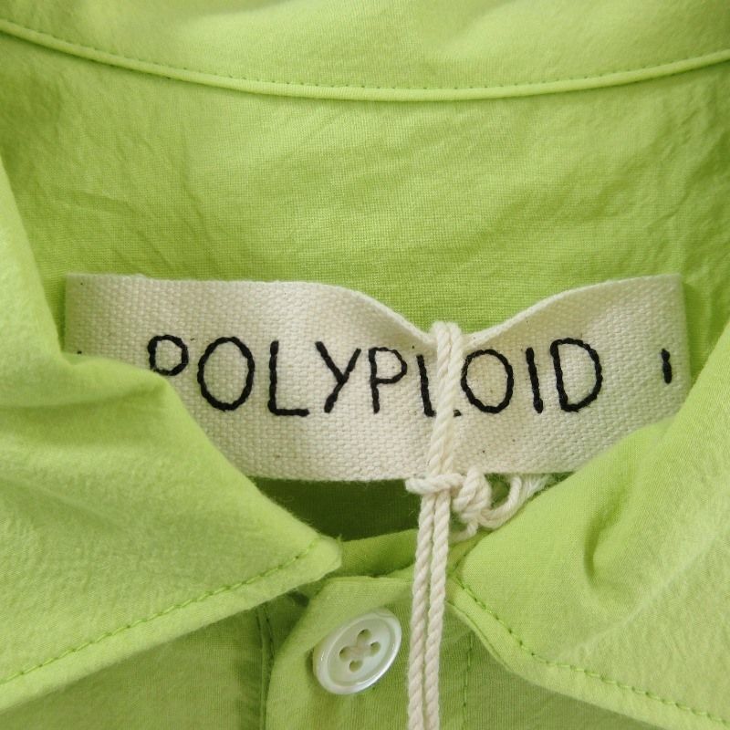 未使用 POLYPLOID ポリプロイド POLO SHIRT B 37-B-12 半袖