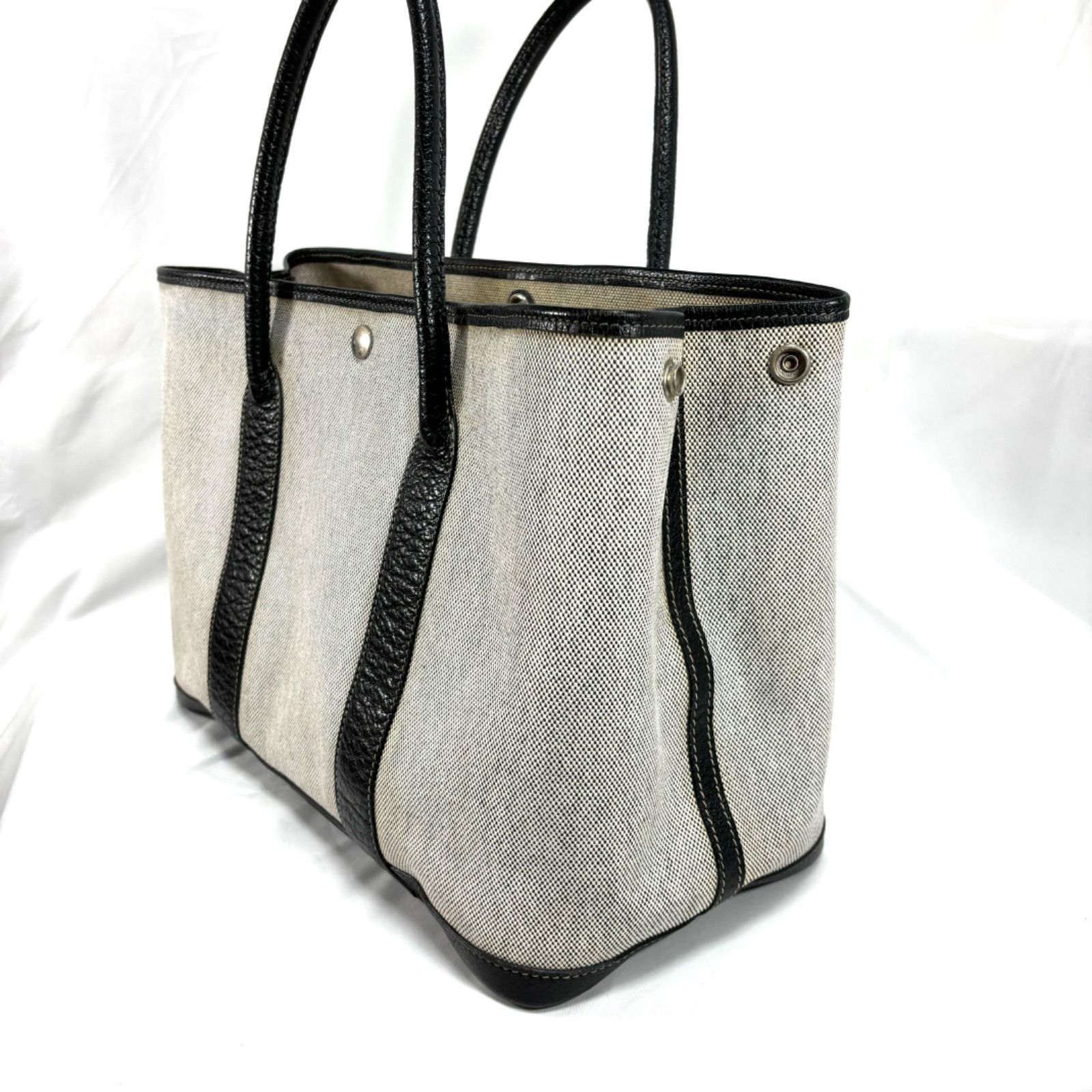 HERMES エルメス ガーデンパーティPM トートバッグトワルアッシュ 