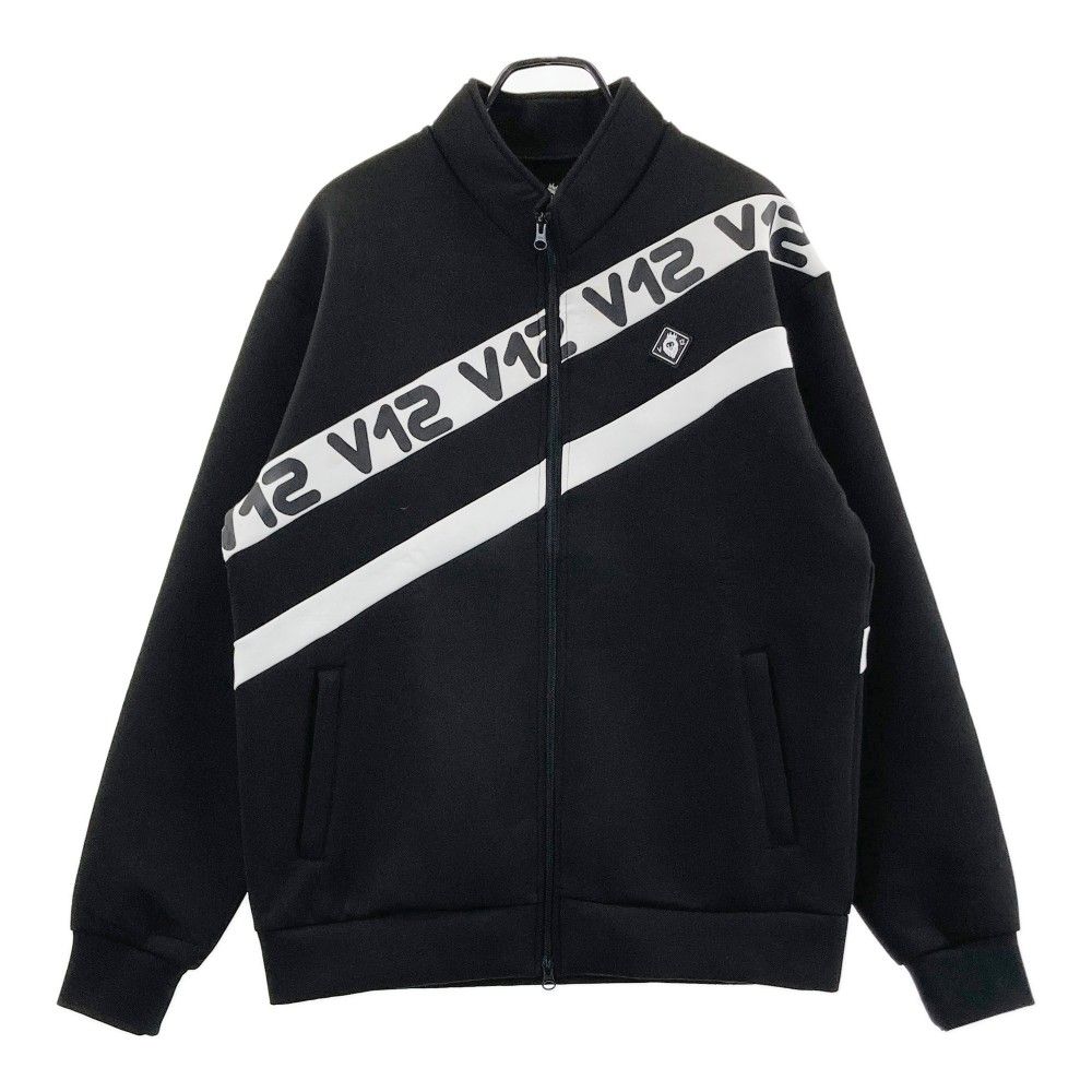 サイズ XXL V12 ヴィトゥエルヴ ジップジャケット ブラック系 240101435888 ゴルフウェア メンズ ストスト