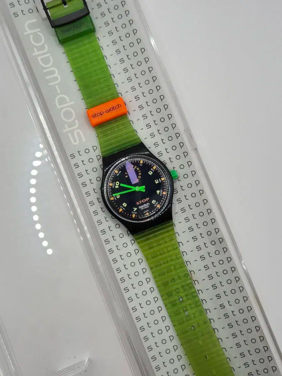 ヴィンテージ SWATCH(スウォッチ) 95 年 ストップウォッチ Jess
