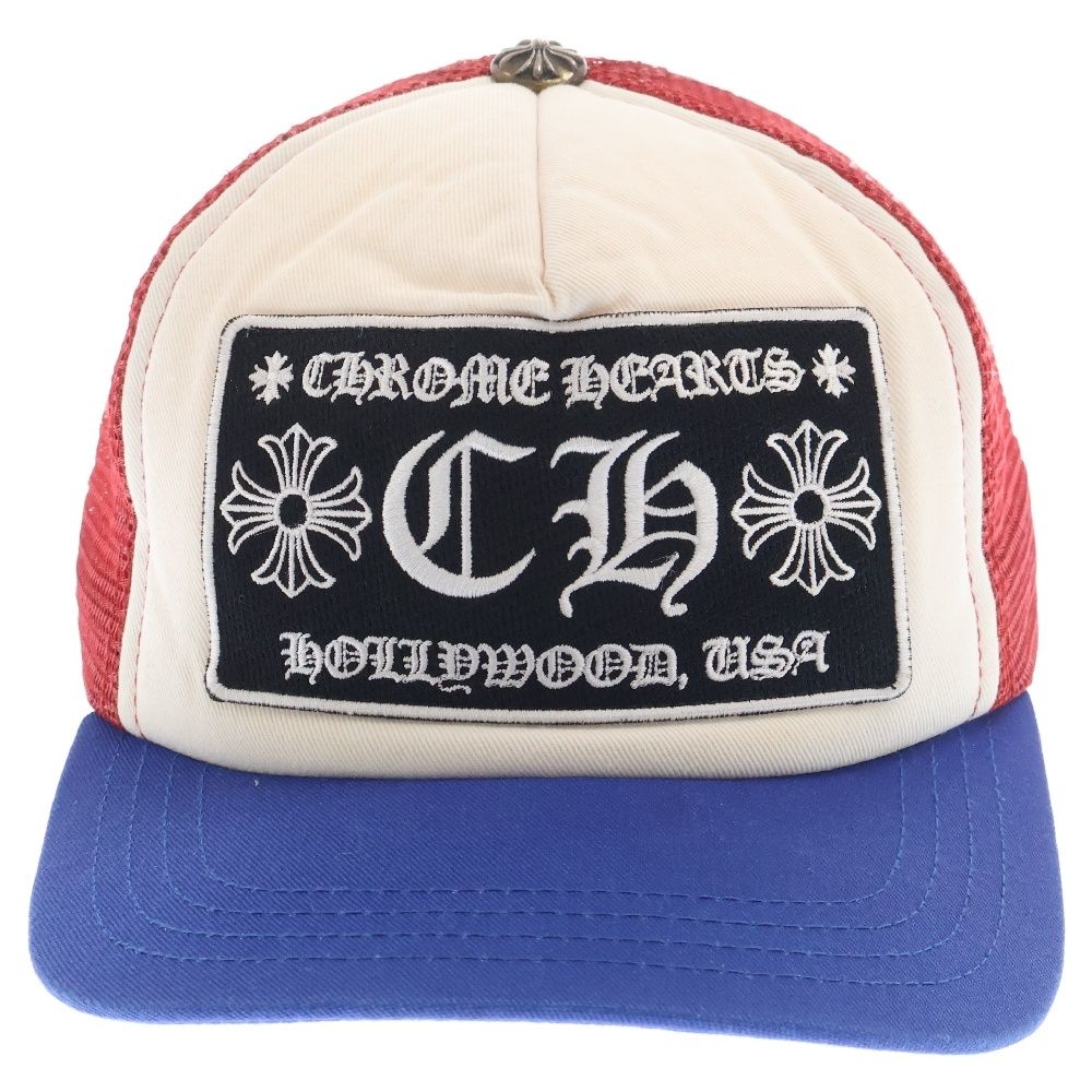 CHROME HEARTS (クロムハーツ) TRUCKER CAP CHパッチ クロスボール付