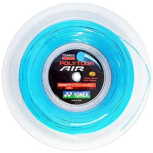 ヨネックス YONEX ポリツアー エア 1.25mm POLY TOUR AIR 200Mロール 硬式テニスポリエステルガットPTA125-2 並行輸入品 020040006
