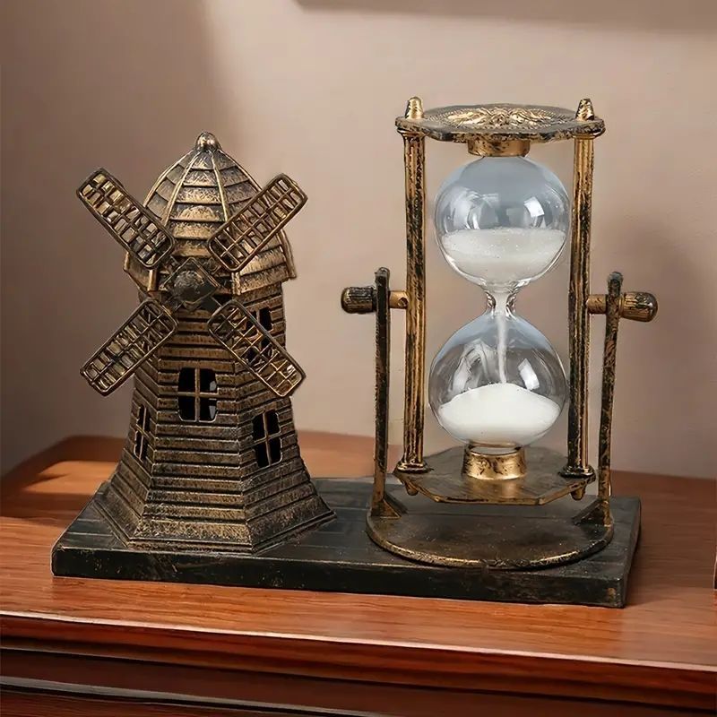 アンティーク風 エレガントなデザイン ブロンズ 砂時計 【公式通販】
