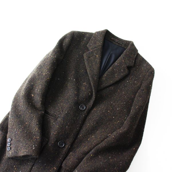 美品 2019AW MARGARET HOWELL マーガレットハウエル HERRINGBONE WOOL