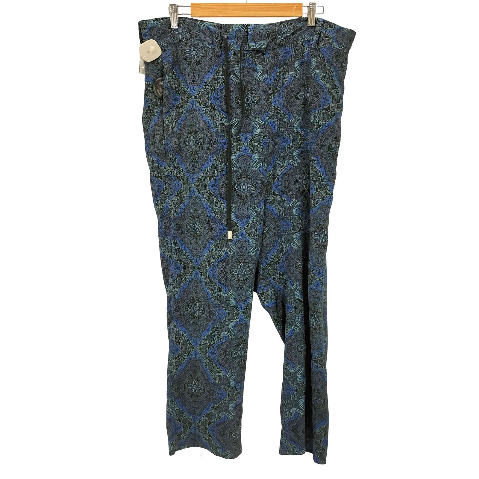 BED J.W. FORD ベッドフォード スラックス パンツ 総柄 フェザー ベッドフォード BED J.W. FORD 文様総柄リラックスパンツ メンズ