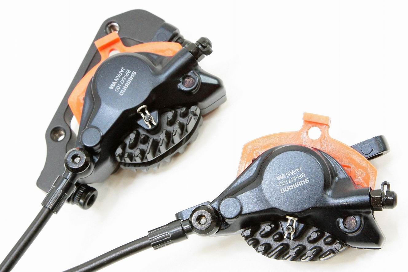 品質保証、最安値に挑戦！ シマノ SHIMANO DEORE SLX 油圧ディスクブレーキ BL-M7100 BR-M7100 ローター無 前後セット ブラック 絶対にあなたの一番選択！