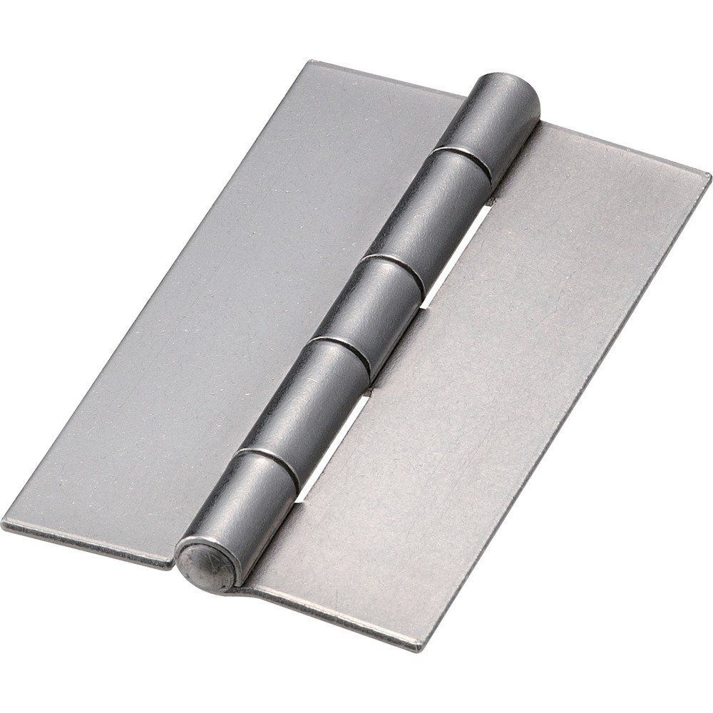 スチール製厚口溶接蝶番 全長89 mm TRUSCO トラスコ 入 880 W-89 N