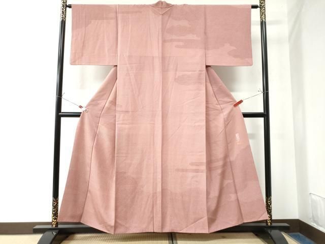 平和屋着物▽人間国宝 初代 六谷梅軒(六谷紀久男)錐彫り 重要